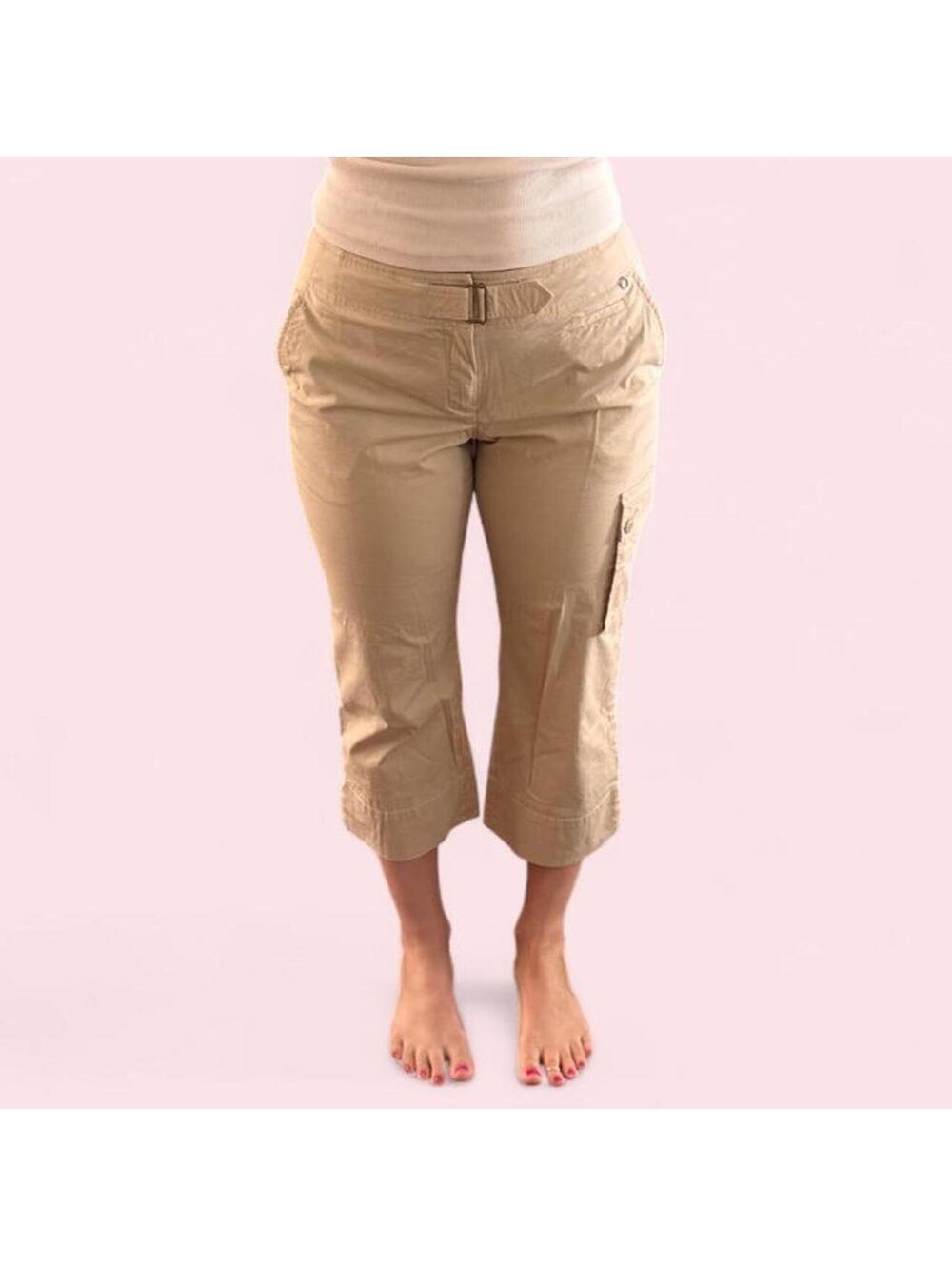 Vintage Ralph Lauren cargo capris with buckle